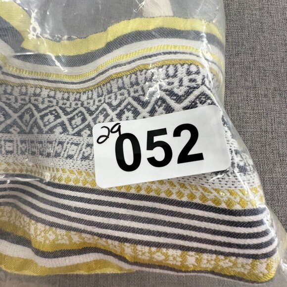 Ann Taylor LOFT Knit Rivera Shorts Sz 0 Yellow White Grayish Black Striped Boho - Picture 13 of 13